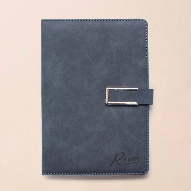 A5 2Tone U-Buckle Notebook