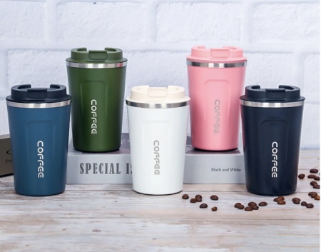 Green LED Java Coffee mugs Without rubber holder