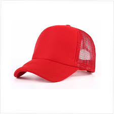 Red Mesh Truckers caps