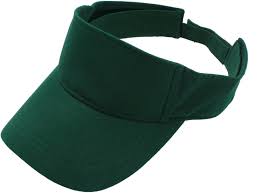 Kenya Green Sun Visor caps