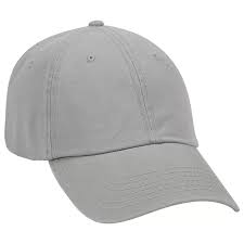 Grey Twill caps