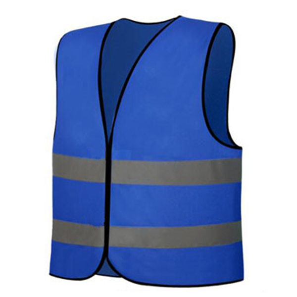 Blue normal reflectors with lining zipped