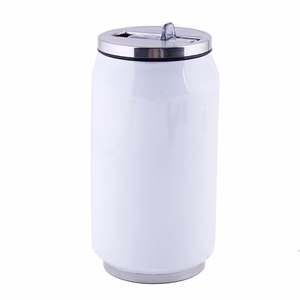 White cola can water bottles