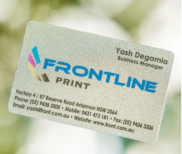 Frosted BUSINESS CARDS