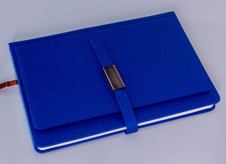 Blue A5 Middle Connect Notebooks Semi Executive