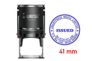 Stamp NO.C-42P Self-inking round NON DATER