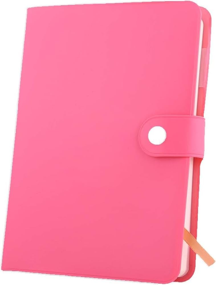 A4 Red center buckle Diaries 2025