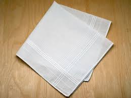 white handkerchiefs