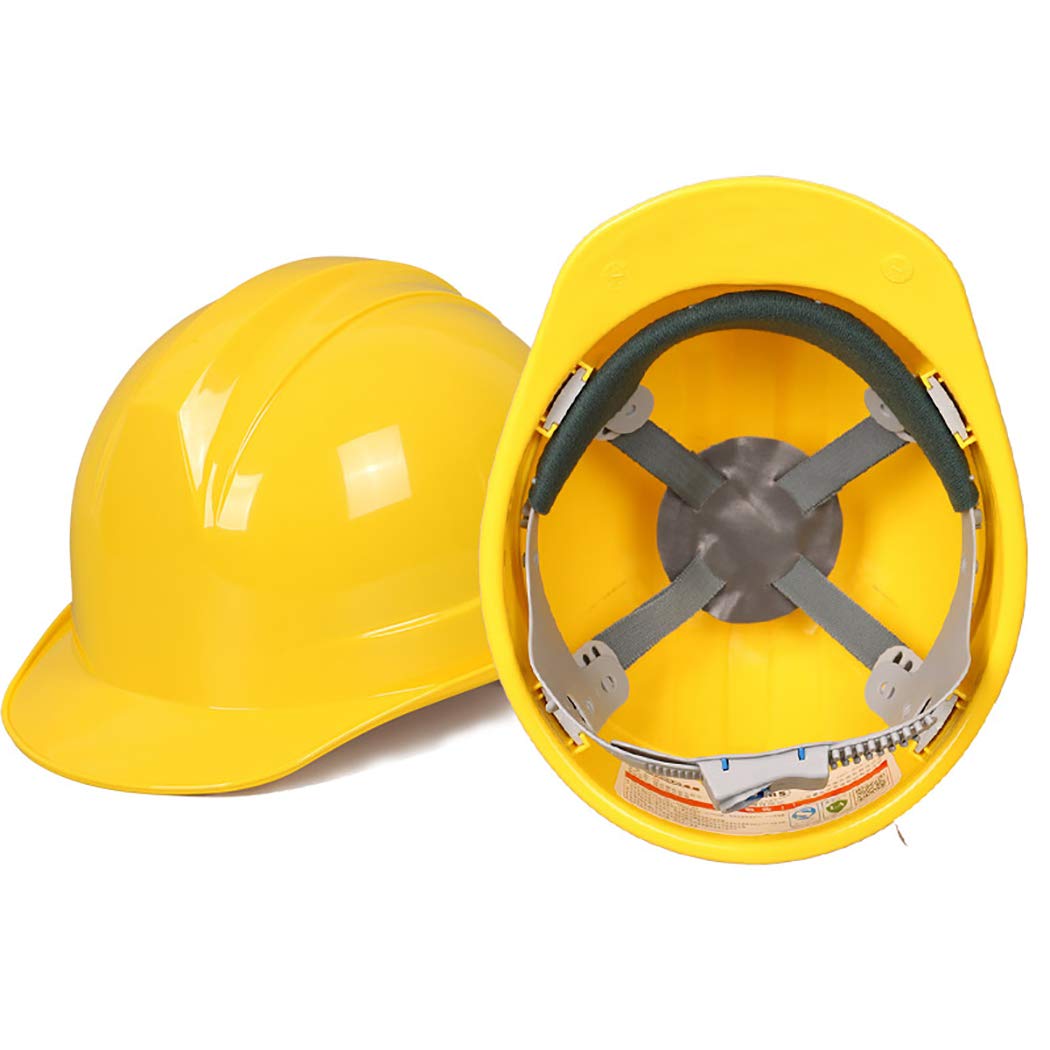 Yellow helmet