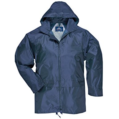 ADULT Navy Blue Rain Coat (Without Lining)